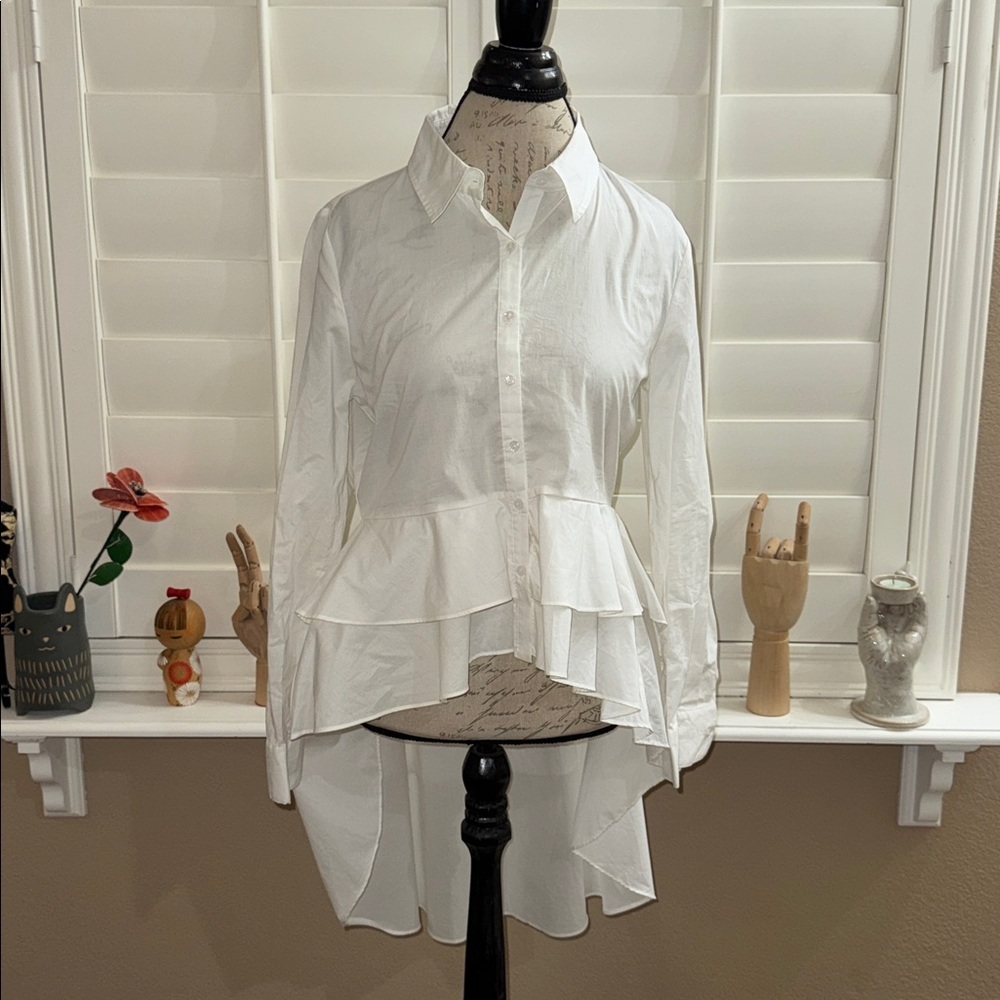 Walter Baker Caroline Top Shirt White